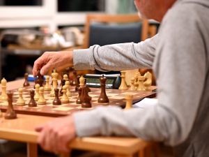 Gedränge am 2. Brett